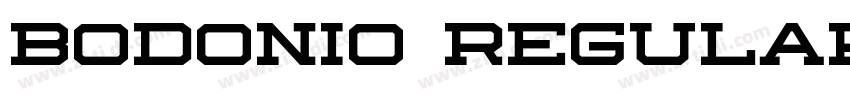 Bodonio Regular字体转换 Bodonio Regular字体转换